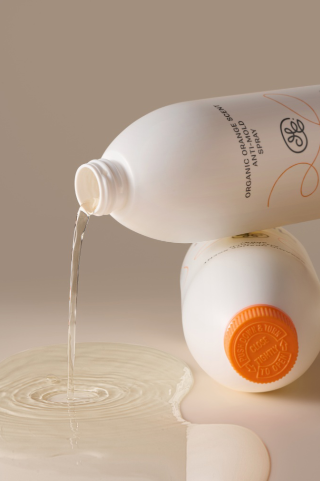 Mubyne Organic Orange-Scented Mold Removal Spray