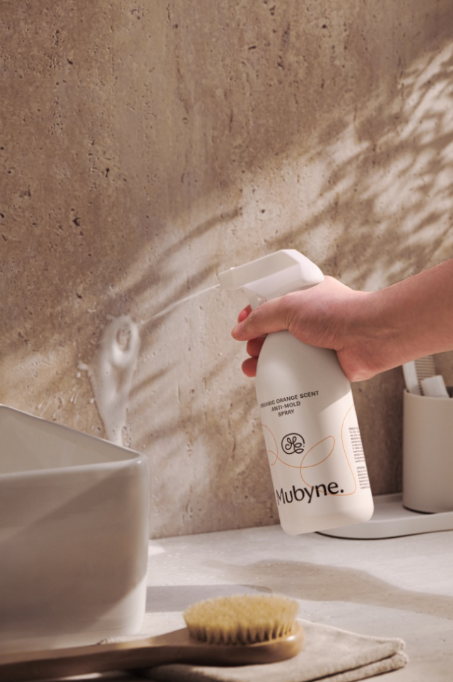 Mubyne Organic Orange-Scented Mold Removal Spray